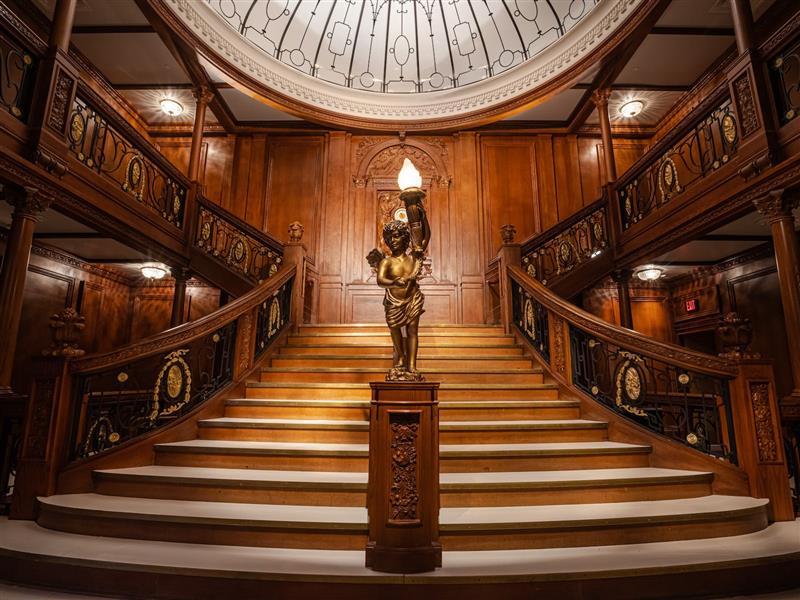 The Grand Staircase - Titanic: The Artefact Exhibition