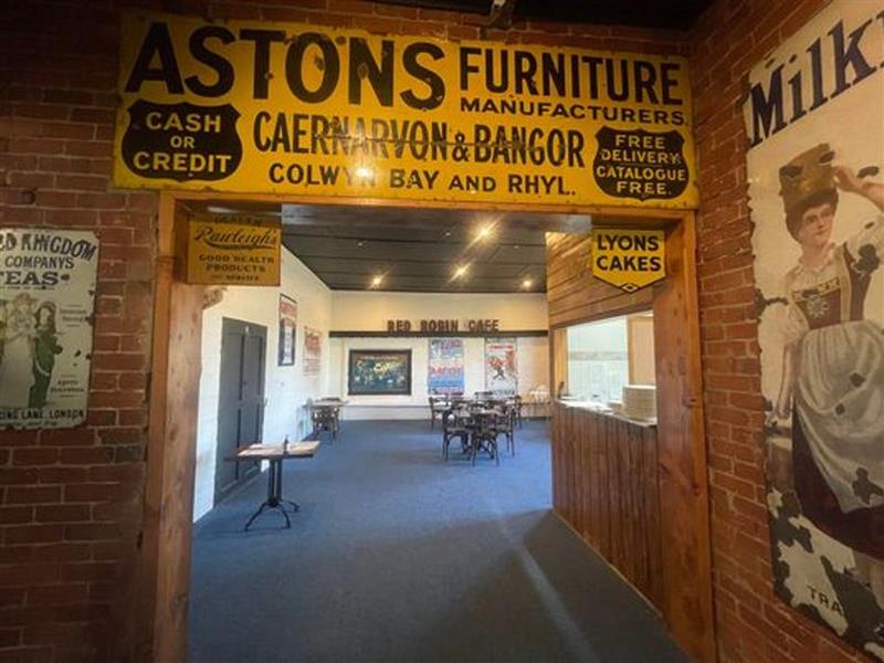 some of the signs on display through out the cafe