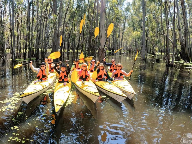 Kayak the Gunbower Creek