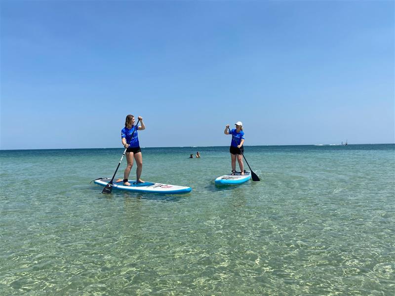 Crystal clear waters