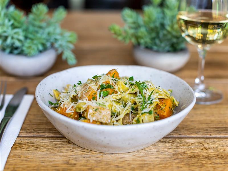 Bam Bam Italian's famous house-made pasta