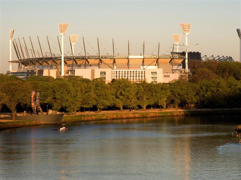 MCG with Yarra in front