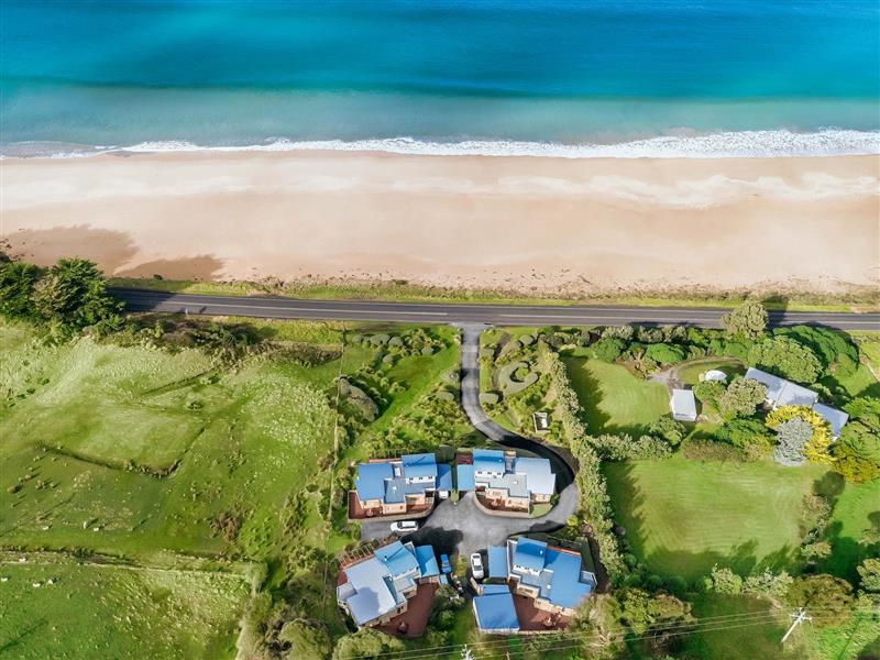 Chocolate Gannets - drone view