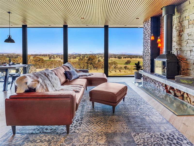 Stylish living lounge area