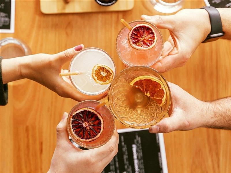 Cocktails at that Spirited Lot