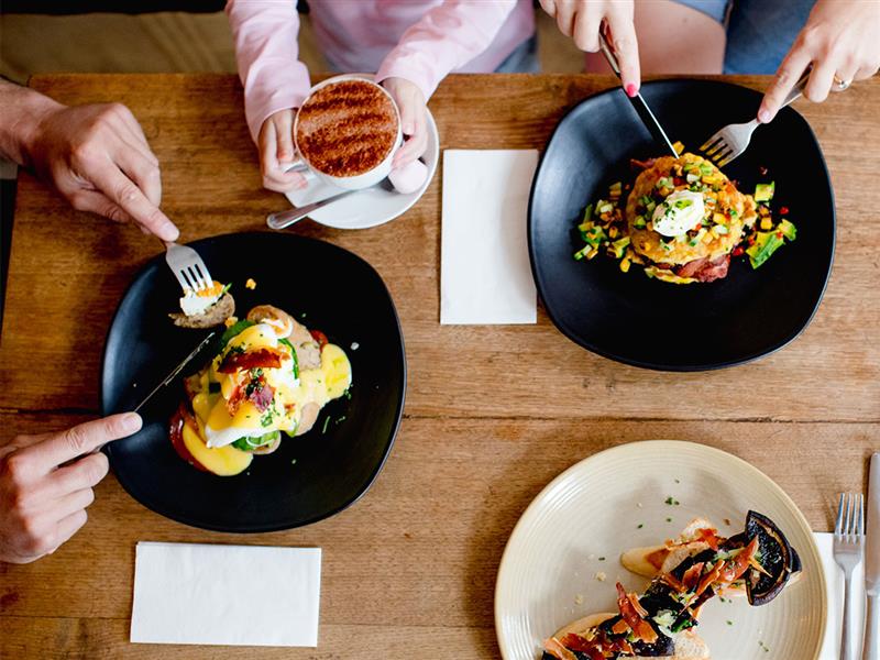Weekend brunch at BEANd San Remo. Photo by Destination Phillip Island.