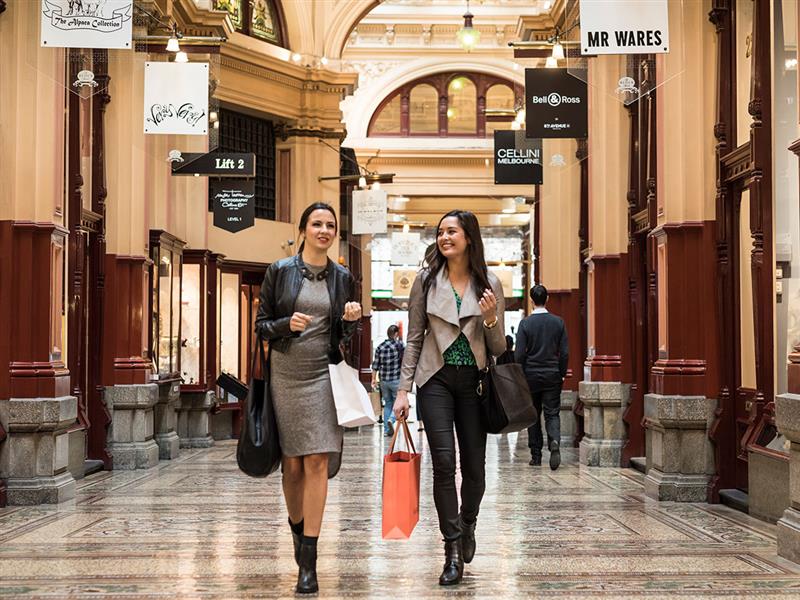 Block Arcade, Melbourne, Victoria, Australia. Photo: Robert Blackburn