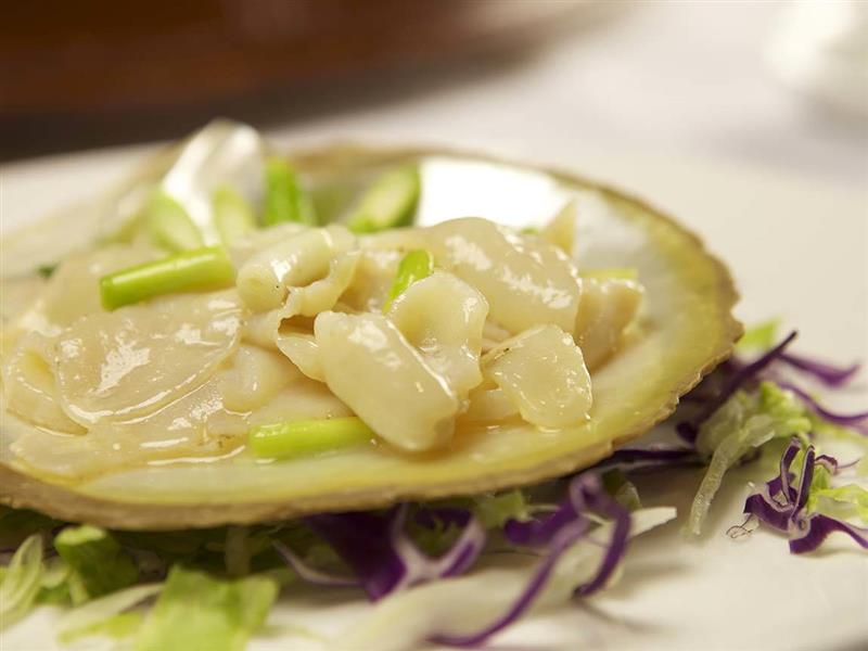 Pearl meat sauté at Flower Drum, Melbourne, Victoria, Australia