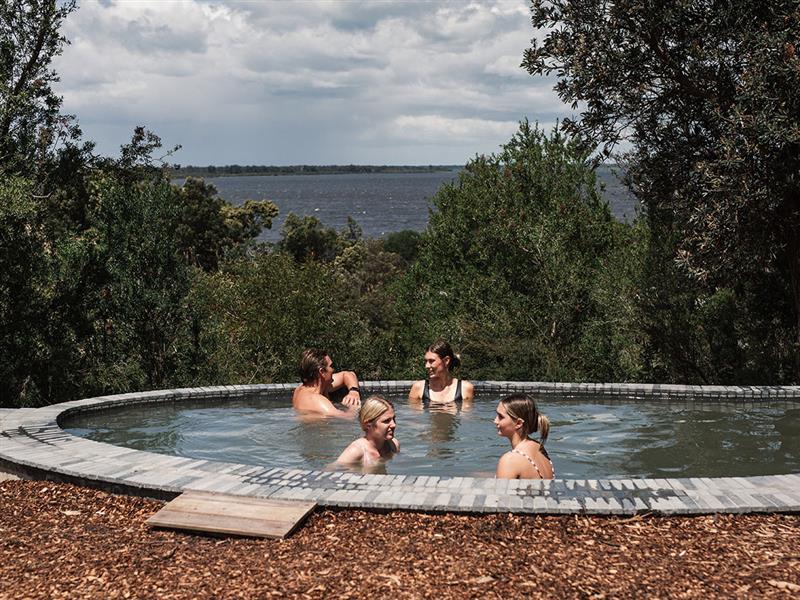Metung hot springs, Gippsland, Victoria
