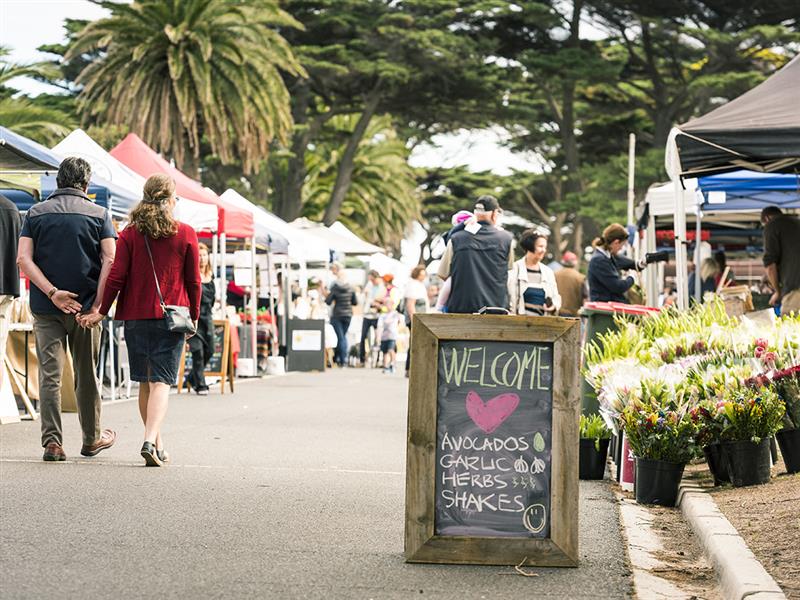 Mornington Farmers Market, Mornington Peninsula, Victoria, Australia