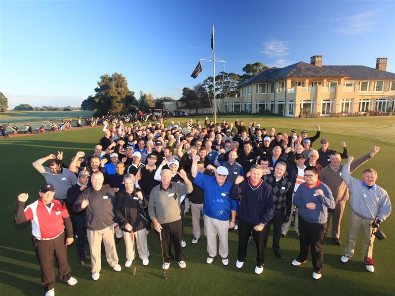 GOLFSelect clients at Royal Melbourne