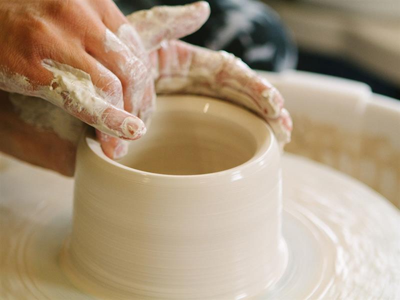 Pottery making, Victoria, Australia
