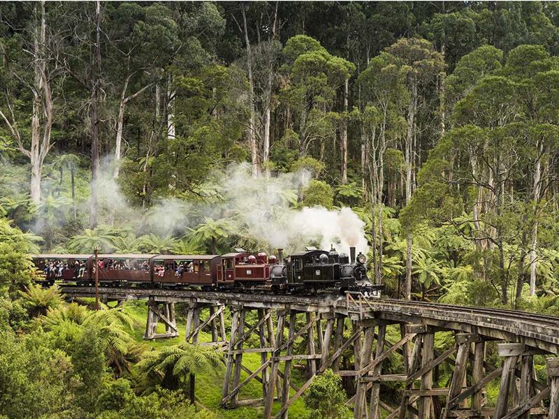 Puffing Billy, Yarra Valley & Dandenong Ranges, Victoria, Australia