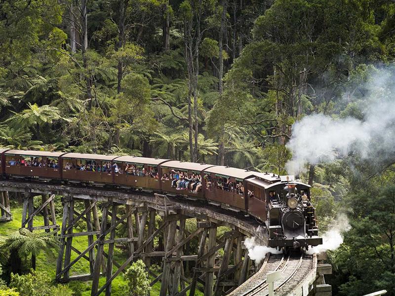 Puffing Billy, Yarra Valley & Dandenong Ranges, Victoria, Australia