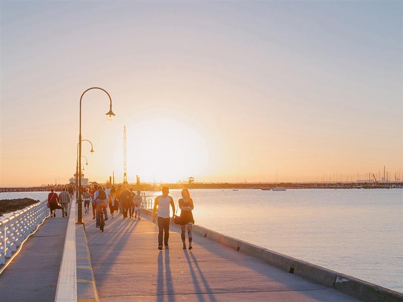 St Kilda Pier, Melbourne, Victoria 