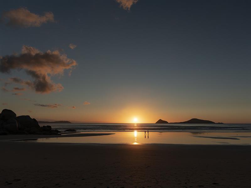 Sunset over Whisky beach, Wilsons Prom, Gippsland. Photo by Mark Watson.