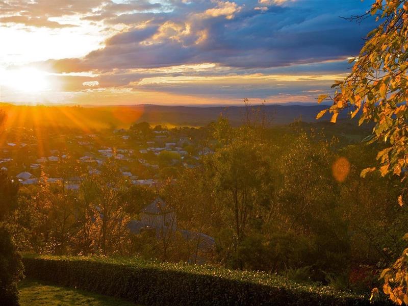 Wombat Hill Botanic Gardens, Daylesford and the Macedon Ranges, Victoria, Australia
